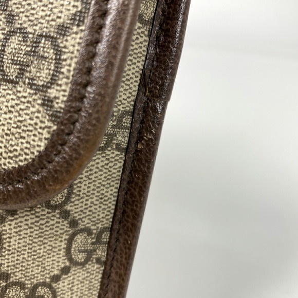 Gucci Ophidia Belt Bag Waist Sherry Web GG Supreme Beige Brown - Picture 4 of 9